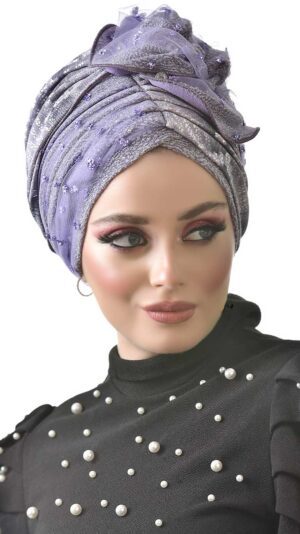 מטפחת סגול לבנדר