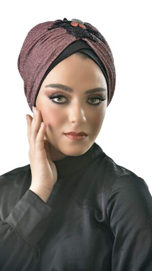 מטפחת תכשיט חמרה מנצנצת